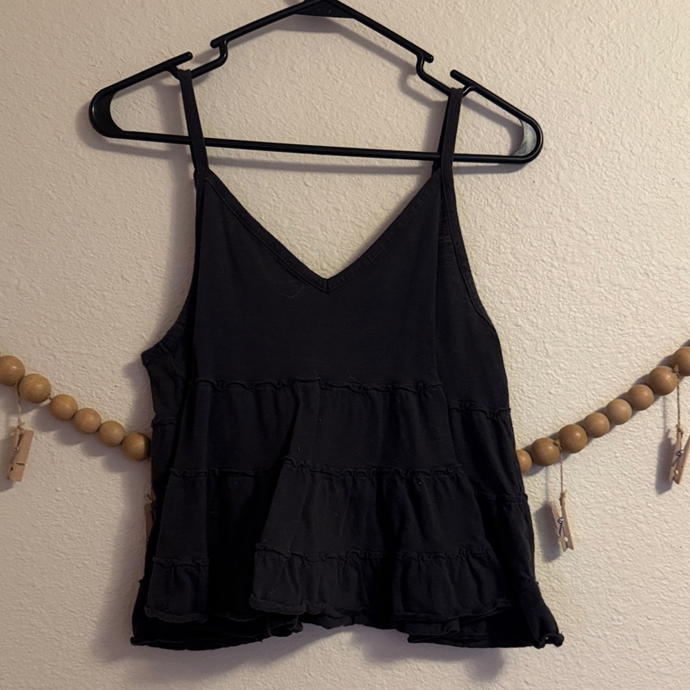 American Eagle Outfitters Black Camisole Top